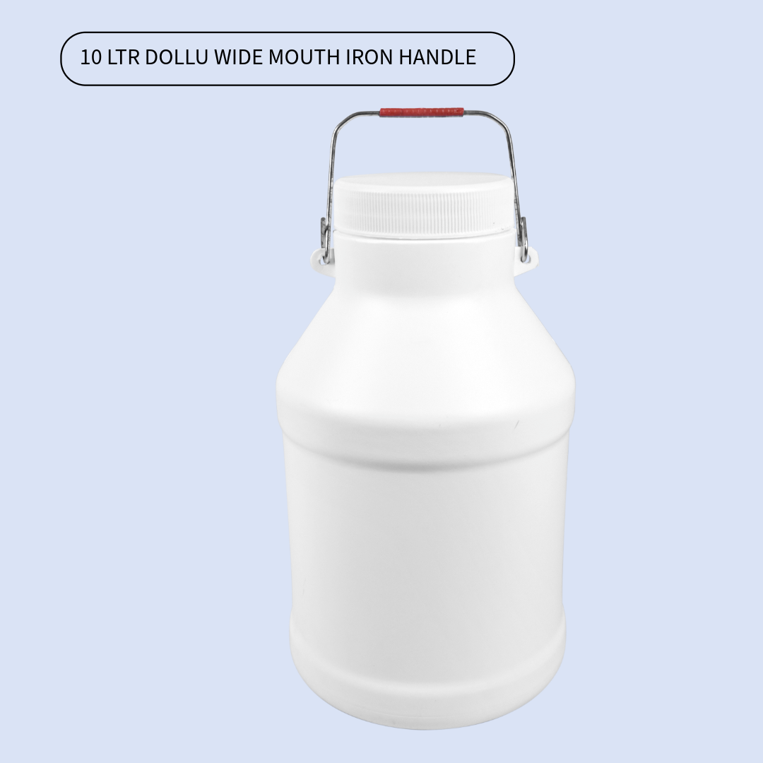 10 LTR DOLLU WIDE MOUTH IRON HANDLE