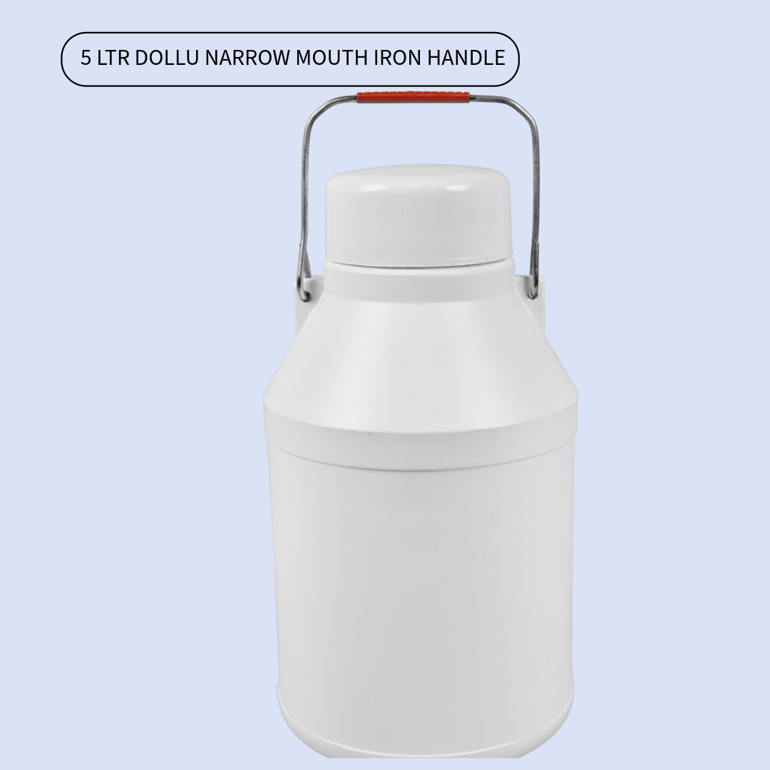 5 LTR DOLLU NARROW MOUTH IRON HANDLE