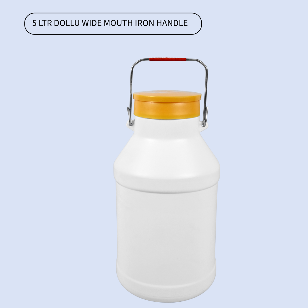 5 LTR DOLLU WIDE MOUTH IRON HANDLE