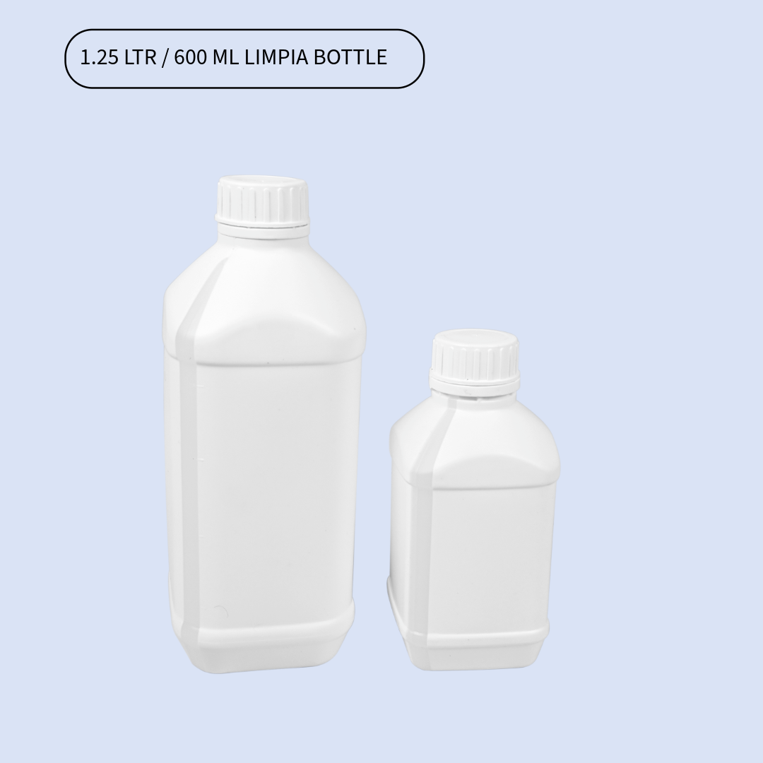 1.25 LTR / 600 ML LIMPIA BOTTLE