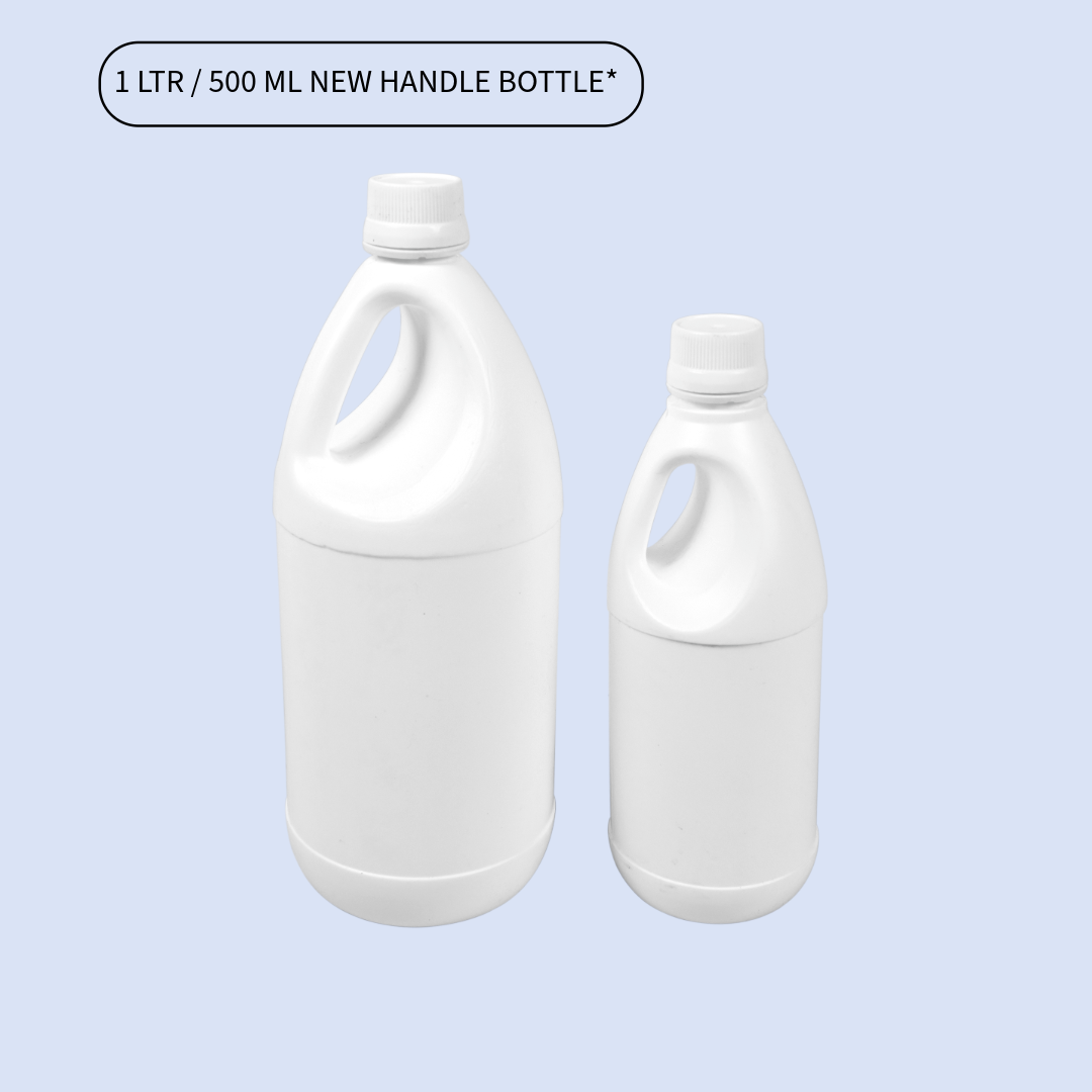 1 LTR / 500 ML NEW HANDLE BOTTLE*