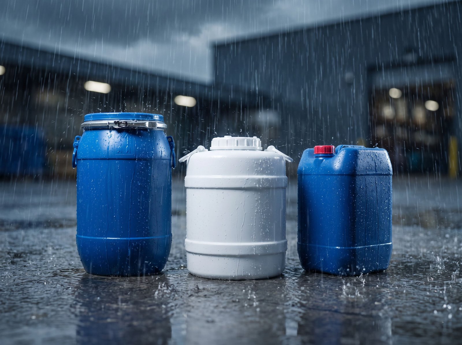 Leak proof HDPE packaging