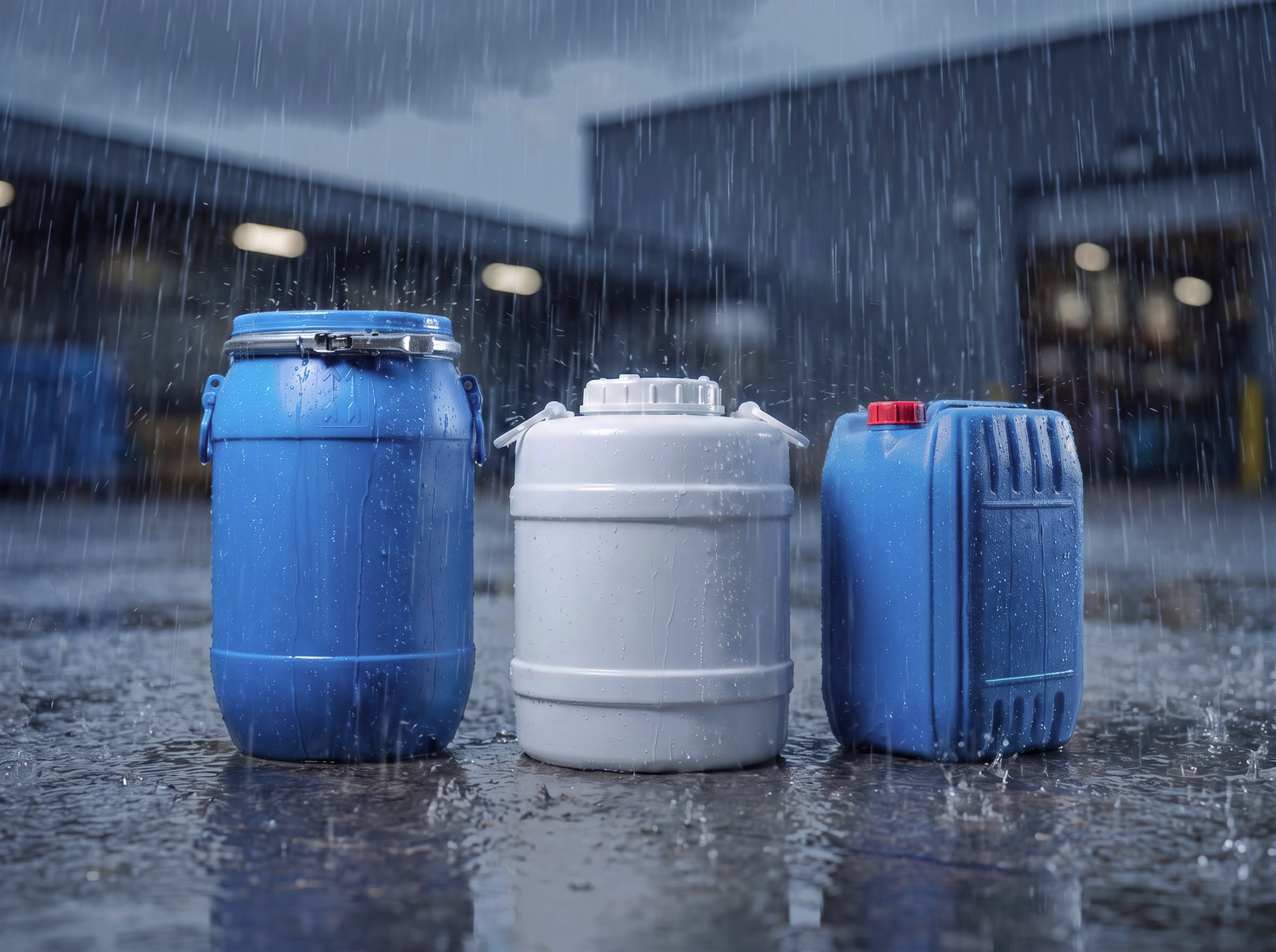 Leak proof HDPE packaging