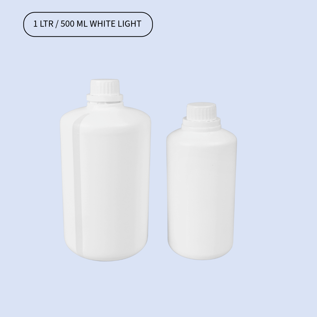 1 LTR / 500 ML WHITE LIGHT