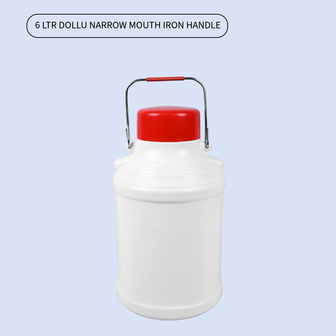 6 LTR DOLLU NARROW MOUTH IRON HANDLE
