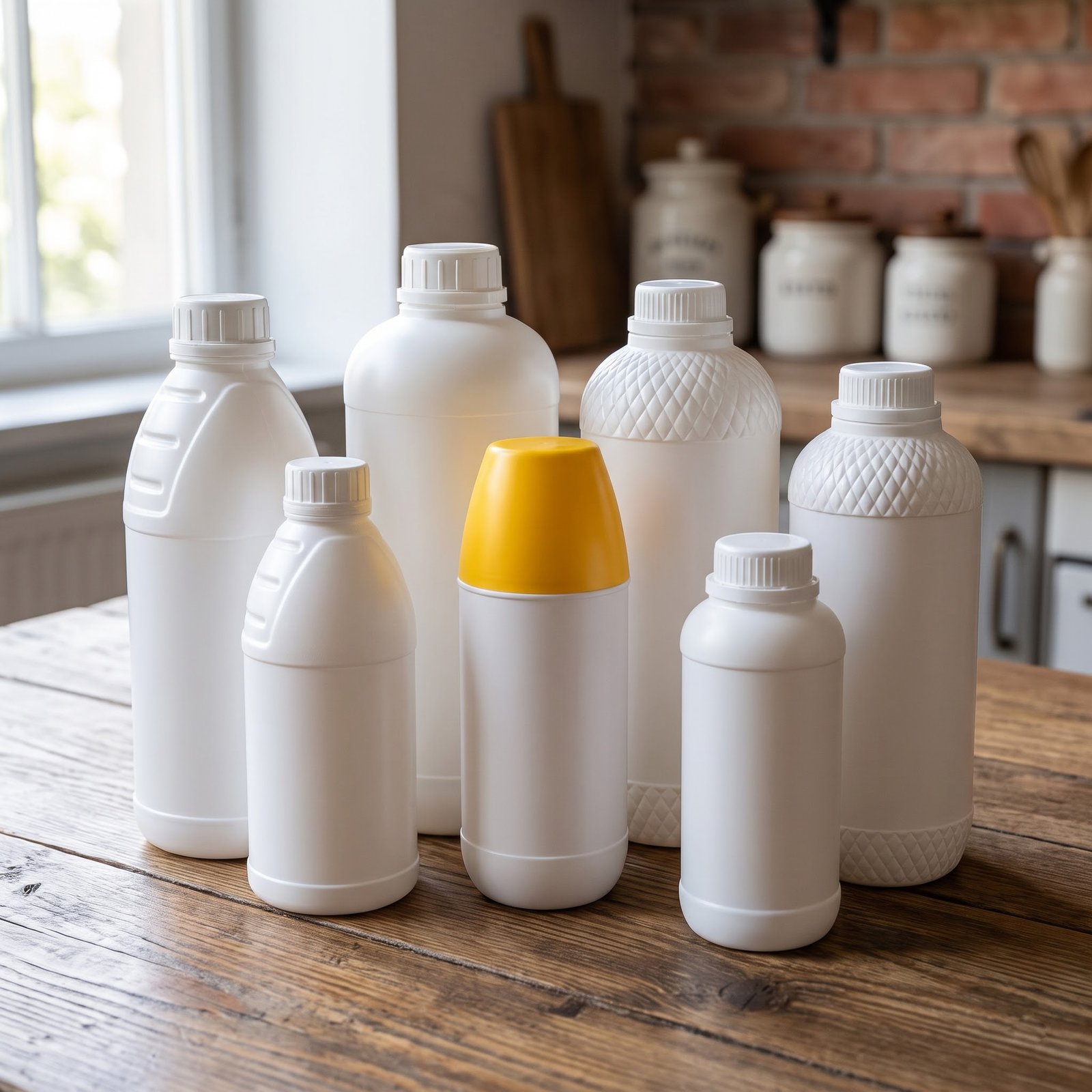 38 MM Neck Round Bottles
