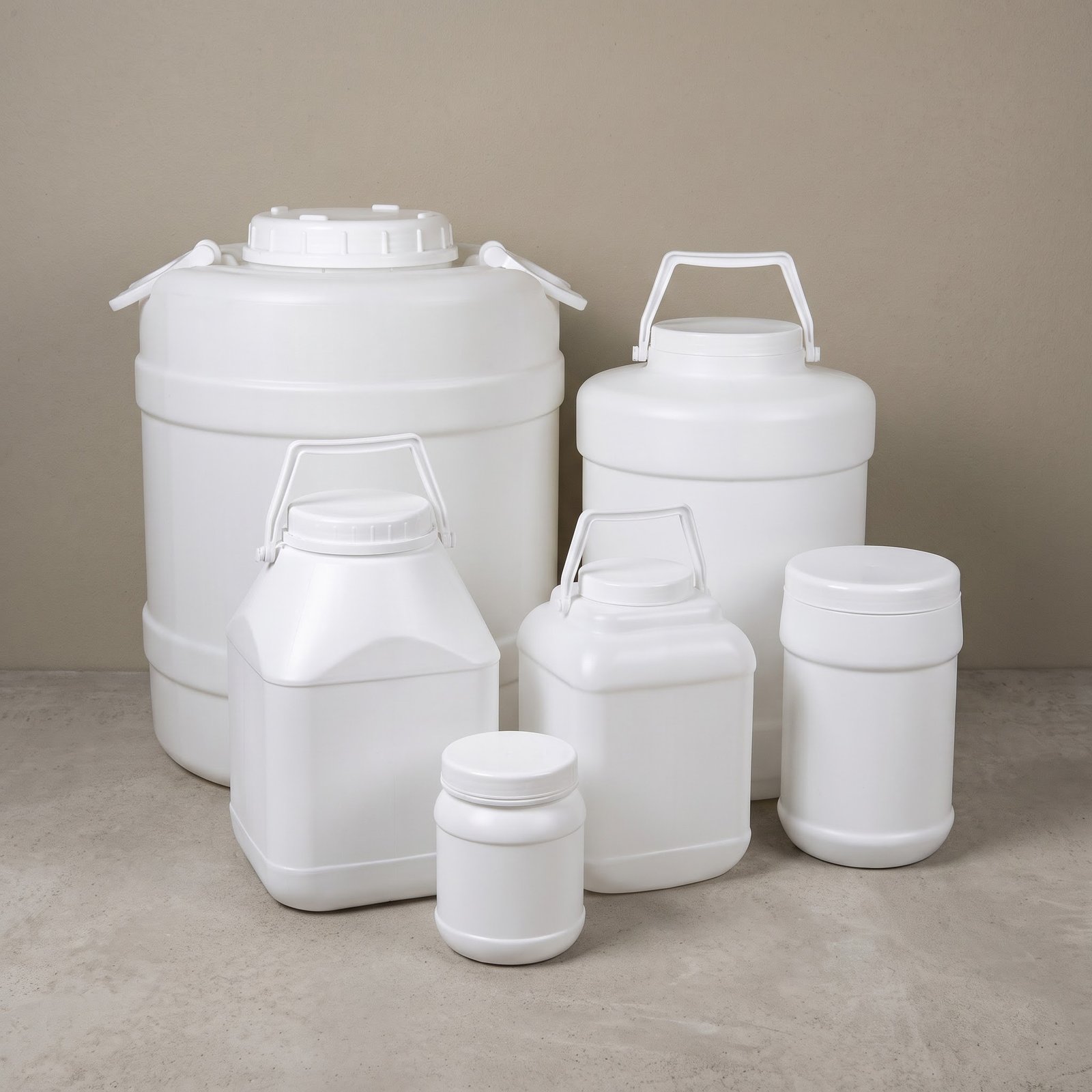 Wide Mouth Container and Bottles (Jars)